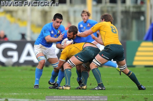 2010-11-20 Firenze - Italia-Australia 1221 Fabio Ongaro
